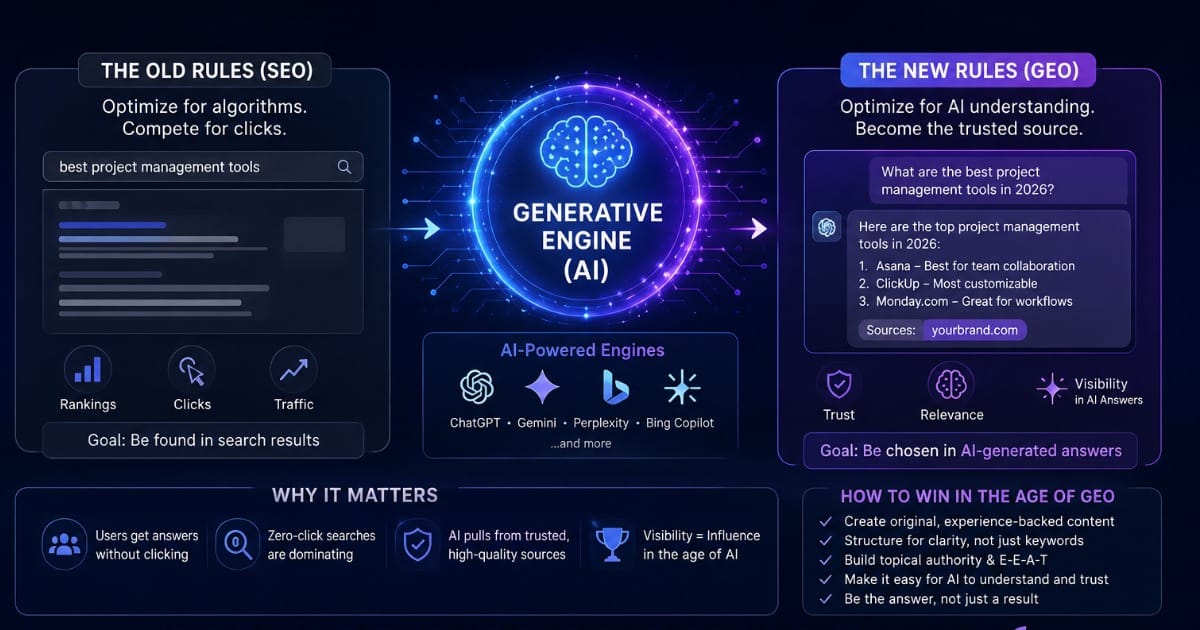 Generative Engine Optimization